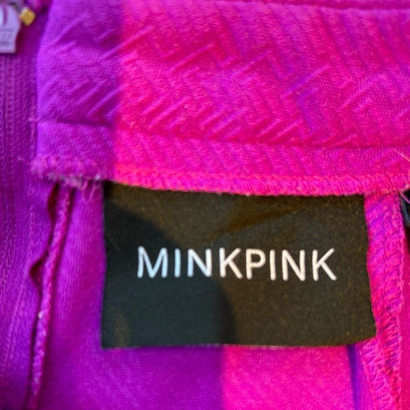 High weist Mini skirt magenta size Xs/small - Picture 6 of 8